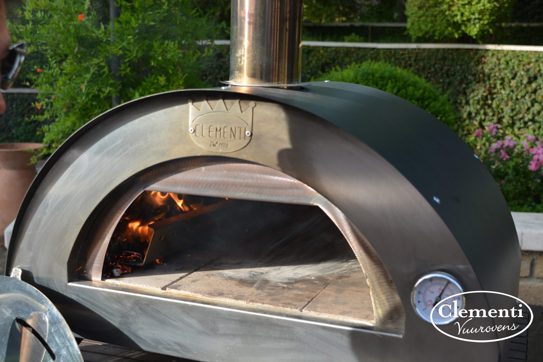 Corporation droog salade Clementino Houtoven - mini Pizza-oven van Clementi